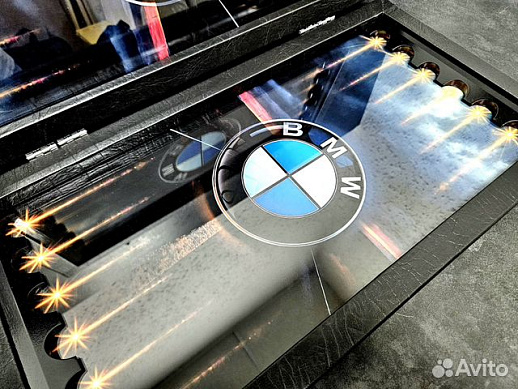 Подарочные нарды «BMW M5 Ангельские глазки»