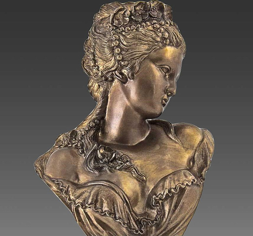 Бронзовый бюст «Весна» купить с доставкой Бронзовый бюст «Весна»