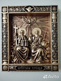 Резная икона Пресвятая Троица (Новозаветная)