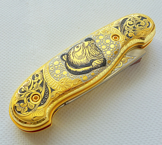 Нож складной "Медведь" купить с доставкой Нож складной "Медведь"